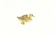 Load image into Gallery viewer, 14K 3D Ornate Mallard Duck Bird Charm/Pendant Yellow Gold