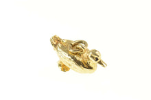 Load image into Gallery viewer, 14K 3D Ornate Mallard Duck Bird Charm/Pendant Yellow Gold