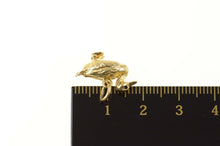 Load image into Gallery viewer, 14K 3D Ornate Mallard Duck Bird Charm/Pendant Yellow Gold