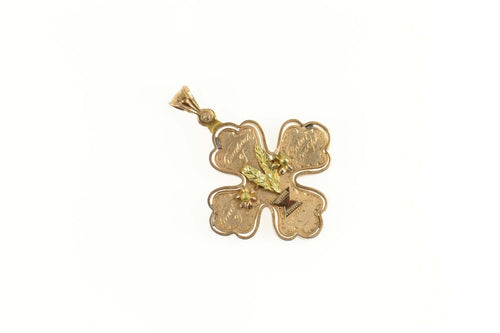 14K 1949 Gaule of Saint Joseph Graduate Cross Pendant Yellow Gold