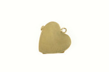 Load image into Gallery viewer, 14K Retro Heart Four Photo Shamrock Locket Pendant Yellow Gold