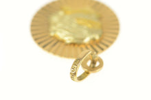 Load image into Gallery viewer, 18K Blindfolded Child Justice Symbol Retro Charm/Pendant Yellow Gold