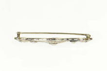 Load image into Gallery viewer, Platinum 1.17 Ctw Old European Cut Diamond Victorian Pin/Brooch