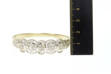 Load image into Gallery viewer, 18K 3.20 Ctw Art Deco Diamond Child&#39;s Bangle Bracelet 5.5&quot; Yellow Gold