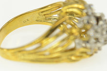 Load image into Gallery viewer, 18K 1.44 Ctw Diamond Artisanal Vine Cluster Men&#39;s Ring Size 10 Yellow Gold