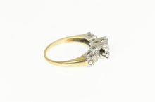 Load image into Gallery viewer, 14K 0.53 Ctw 1940&#39;s Diamond Classic Engagement Ring Size 6.25 Yellow Gold