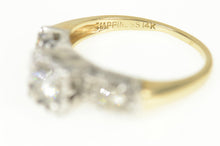 Load image into Gallery viewer, 14K 0.53 Ctw 1940&#39;s Diamond Classic Engagement Ring Size 6.25 Yellow Gold