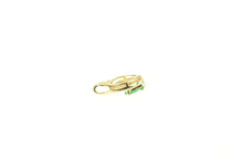 Load image into Gallery viewer, 14K Marquise Emerald Diamond Accent Classic Pendant Yellow Gold