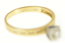 Load image into Gallery viewer, 14K 1940&#39;s Diamond Solitaire Promise Engagement Ring Size 6.5 Yellow Gold