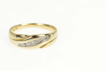 Load image into Gallery viewer, 10K Men&#39;s Diamond Classic Wedding Band Ring Size 11.75 Yellow Gold