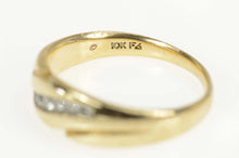 Load image into Gallery viewer, 10K Men&#39;s Diamond Classic Wedding Band Ring Size 11.75 Yellow Gold