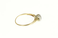 Load image into Gallery viewer, 14K 1940&#39;s Retro Classic Travel Engagement Ring Size 5 Yellow Gold