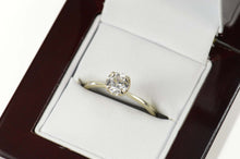 Load image into Gallery viewer, 14K Round Classic Solitaire Travel Engagement Ring Size 8.75 Yellow Gold