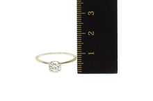 Load image into Gallery viewer, 14K Round Classic Solitaire Travel Engagement Ring Size 8.75 Yellow Gold