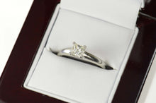 Load image into Gallery viewer, Platinum 0.68 Ctw VVS2 Princess Diamond Engagement Ring Size 6