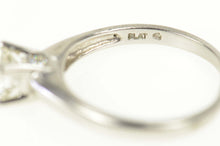 Load image into Gallery viewer, Platinum 0.68 Ctw VVS2 Princess Diamond Engagement Ring Size 6