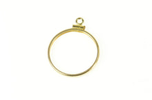 Load image into Gallery viewer, 14K 2 Rand South African Coin Holder Bezel Pendant Yellow Gold