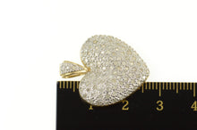 Load image into Gallery viewer, 10K 0.75 Ctw Diamond Pave Heart Love Symbol Pendant Yellow Gold