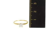 Load image into Gallery viewer, 14K 0.20 Ct Diamond Solitaire Classic Engagement Ring Size 5 Yellow Gold