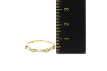 Load image into Gallery viewer, 10K 0.25 Ctw Diamond Milgrain Wedding Band Ring Size 7.25 Yellow Gold
