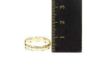 Load image into Gallery viewer, 14K 1940&#39;s Ornate Scroll Pattern Wedding Band Ring Size 5.5 Yellow Gold
