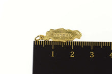 Load image into Gallery viewer, 14K Tobago Island Map Souvenir Travel Charm/Pendant Yellow Gold