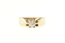 Load image into Gallery viewer, 14K 0.61 Ct Old European Cut Diamond Engagement Ring Size 9.5 Yellow Gold