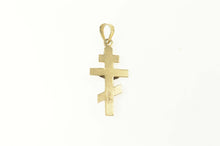 Load image into Gallery viewer, 14K Crucifix Jesus Christ Cross Christian Symbol Charm/Pendant Yellow Gold