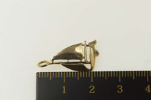 Load image into Gallery viewer, 14K 3D Sail Boat Ocean Sailing Nautical Charm/Pendant Yellow Gold