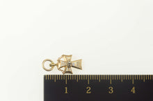 Load image into Gallery viewer, 10K Art Deco Sigma Chi Enamel Fraternity Lapel Pin/Brooch Yellow Gold