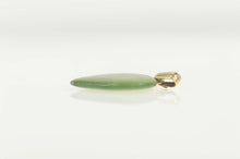 Load image into Gallery viewer, Gold Filled Carved Nephrite Jade Heart Love Symbol Pendant