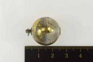 Sterling Silver Retro Enamel Pan American Airlines Globe Charm/Pendant