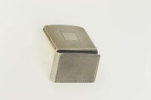 Load image into Gallery viewer, Sterling Silver Art Deco Monogrammable Pill Trinket Box