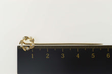 Load image into Gallery viewer, 14K Victorian Seed Pearl Vine Wreath Ornate Stick Pin Yellow Gold