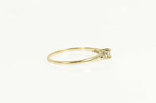 Load image into Gallery viewer, 10K Diamond Three Stone Classic Promise Ring Size 8 Yellow Gold