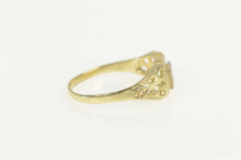 Load image into Gallery viewer, 10K N Diamond Cut Monogram Initial Name Ring Size 5.25 Yellow Gold