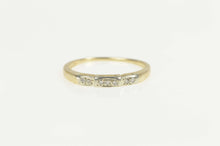 Load image into Gallery viewer, 14K 1940&#39;s Diamond Classic Wedding Band Ring Size 6.25 Yellow Gold