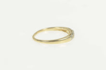 Load image into Gallery viewer, 14K 1940&#39;s Diamond Classic Wedding Band Ring Size 6.25 Yellow Gold