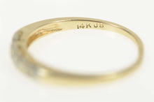 Load image into Gallery viewer, 14K 1940&#39;s Diamond Classic Wedding Band Ring Size 6.25 Yellow Gold