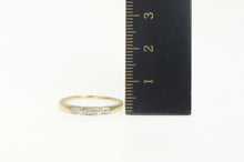 Load image into Gallery viewer, 14K 1940&#39;s Diamond Classic Wedding Band Ring Size 6.25 Yellow Gold