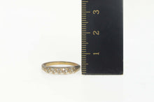 Load image into Gallery viewer, 10K 1940&#39;s Classic Diamond Wedding Band Ring Size 6 Yellow Gold