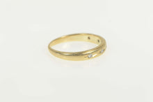 Load image into Gallery viewer, 14K 1930&#39;s Diamond Rounded Wedding Band Ring Size 7 Yellow Gold