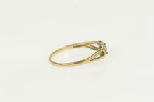 Load image into Gallery viewer, 14K Diamond Inset Heart Love Symbol Toe Ring Size 2.5 Yellow Gold
