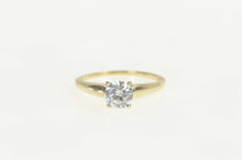 Load image into Gallery viewer, 10K Round Classic Solitaire Travel Engagement Ring Size 7 Yellow Gold