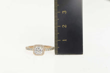 Load image into Gallery viewer, 14K Pandora Timeless Elegance Travel Engagement Ring Size 6.25 Rose Gold