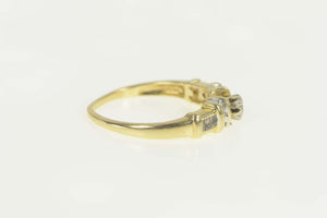 14K Classic Round Diamond Engagement Ring Size 7 Yellow Gold