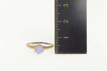 Load image into Gallery viewer, 10K Victorian Sim. Opal Classic Statement Ring Size 6 Yellow Gold