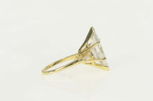 Load image into Gallery viewer, 14K Marquise Baguette Accent Travel Engagement Ring Size 5.75 Yellow Gold