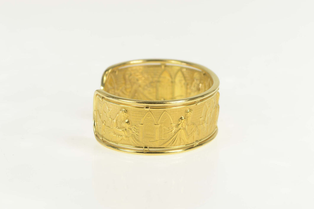 18K Carrera y Carrera Designer Romeo & Juliet Bracelet 7.75