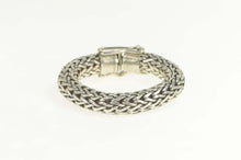 Load image into Gallery viewer, Sterling Silver Foxtail Thick Chunky Chain Statement Bracelet 6&quot;